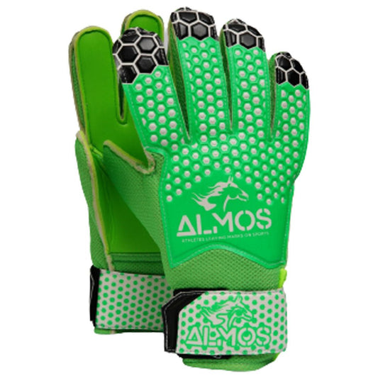 Almos Max All Around Soft Soccer Goalkeeper Gloves - Green