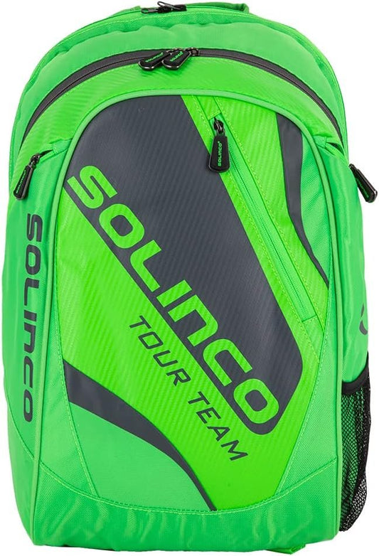 Solinco Tour Tennis Backpack Full Neon Green