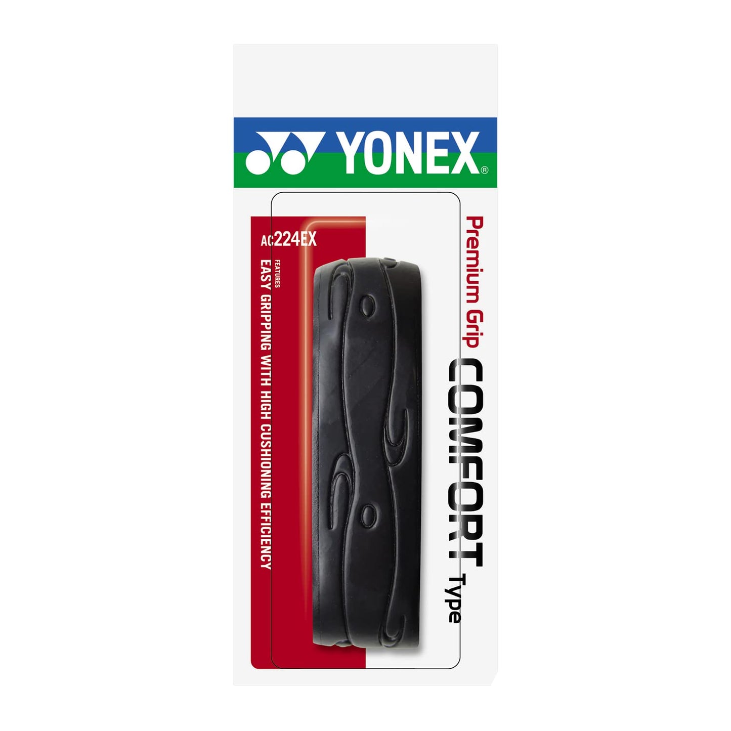 YONEX Premium Grip Comfort Type Tennis Replacement Grip Black