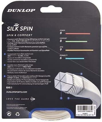 Dunlop Sports Silk Spin Tennis String