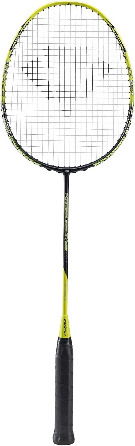 Carlton Powerblade EX300 Badminton Racket, Black/Yellow, G5 , Pre Strung