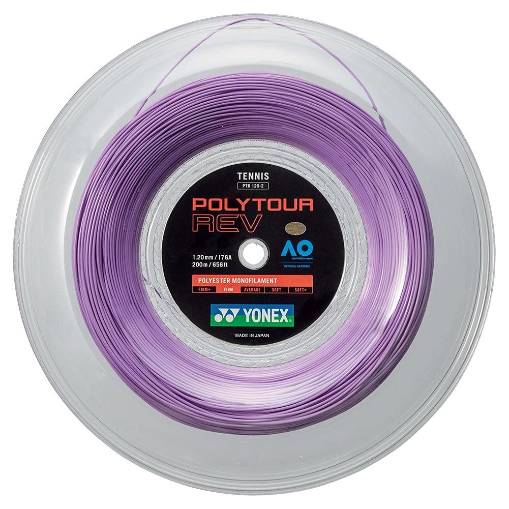 YONEX POLYTOUR REV Tennis String Reel Purple