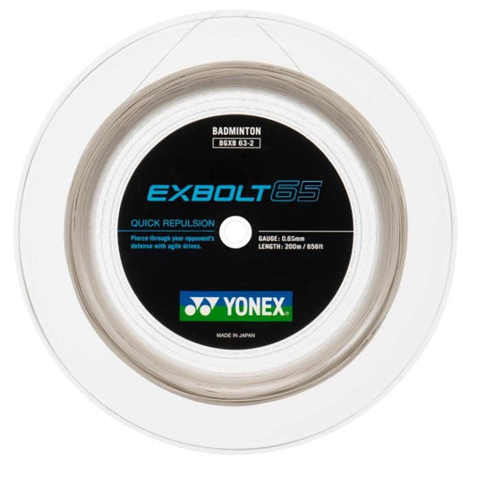 Yonex Exbolt 65 200m Reel, White