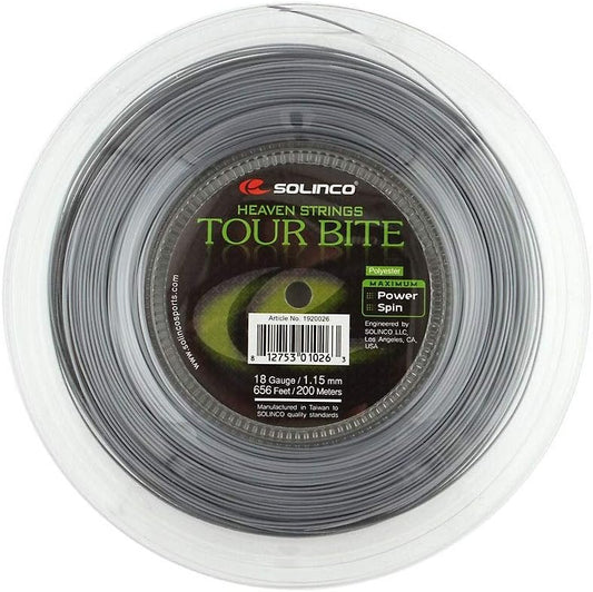 Solinco Tour Bite (18g-1.15mm) Tennis String Reel
