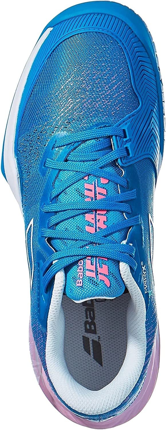 Babolat Women's Jet Mach 3 All Court Tennis Shoe, French Blue