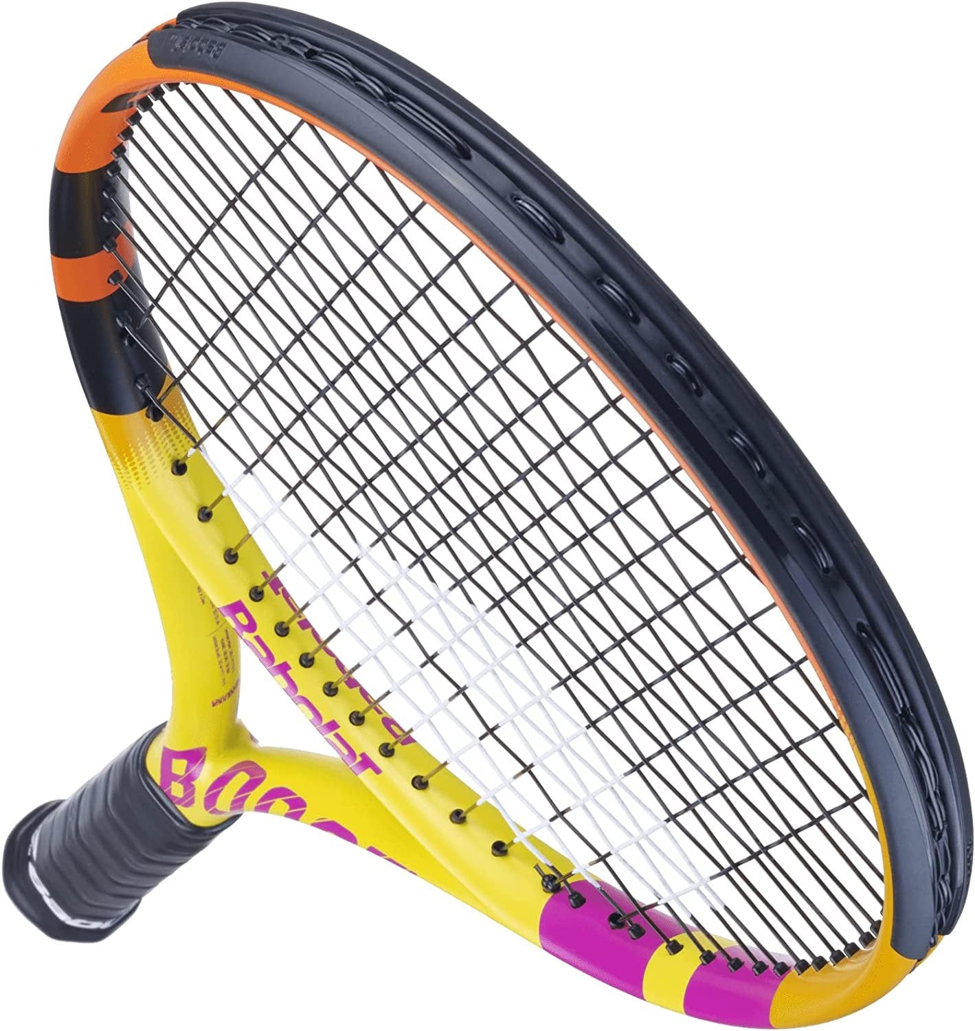 Babolat Boost Aero Rafa Strung Tennis Racquet Bundled with an RH3 Club Essential Tennis Bag in Your Choice of Color