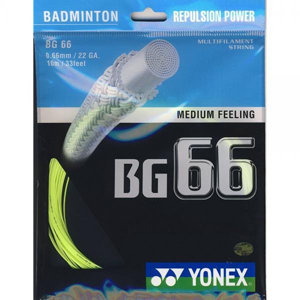 Yonex BG-66 Yellow Badminton String