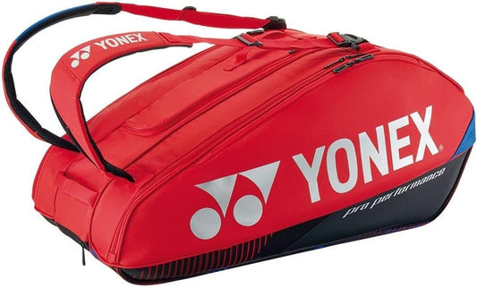 Yonex Pro 9 Racquet Bag, Scarlet