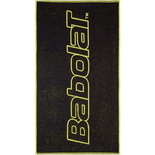 Babolat Medium Tennis Towel -  Black and Aero