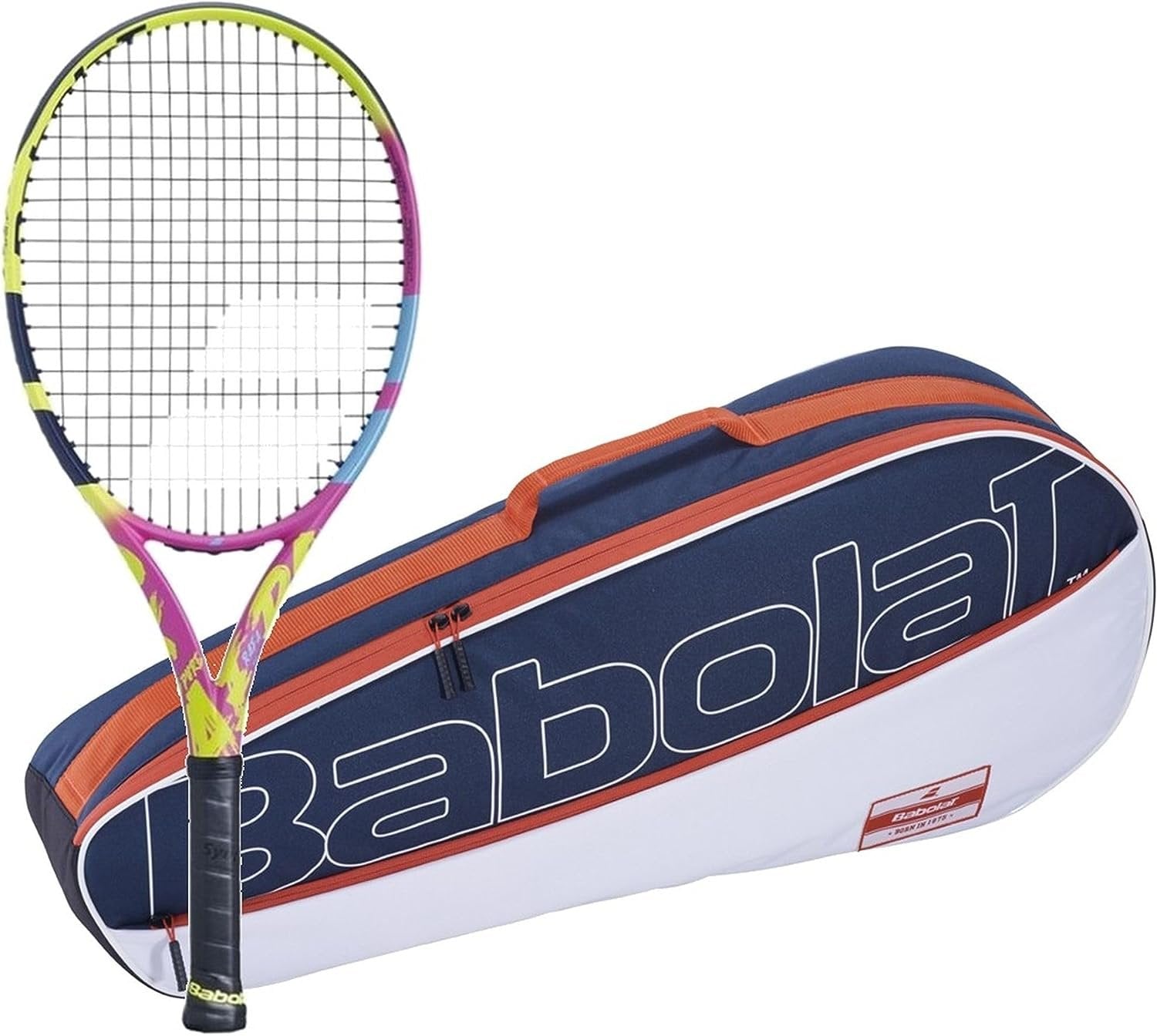 Babolat Pure Aero Rafa 26 Inch Junior Tennis Racquet Bundled with a Club Bag or Backpack - The only Racquet Designed to Help Young Players emulate Their Idol, Rafa Nadal