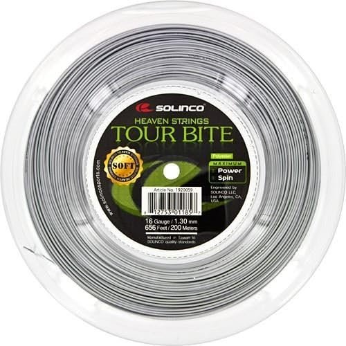 Solinco Tour Bite Soft (silver) 17g - 1.20mm 200m REEL