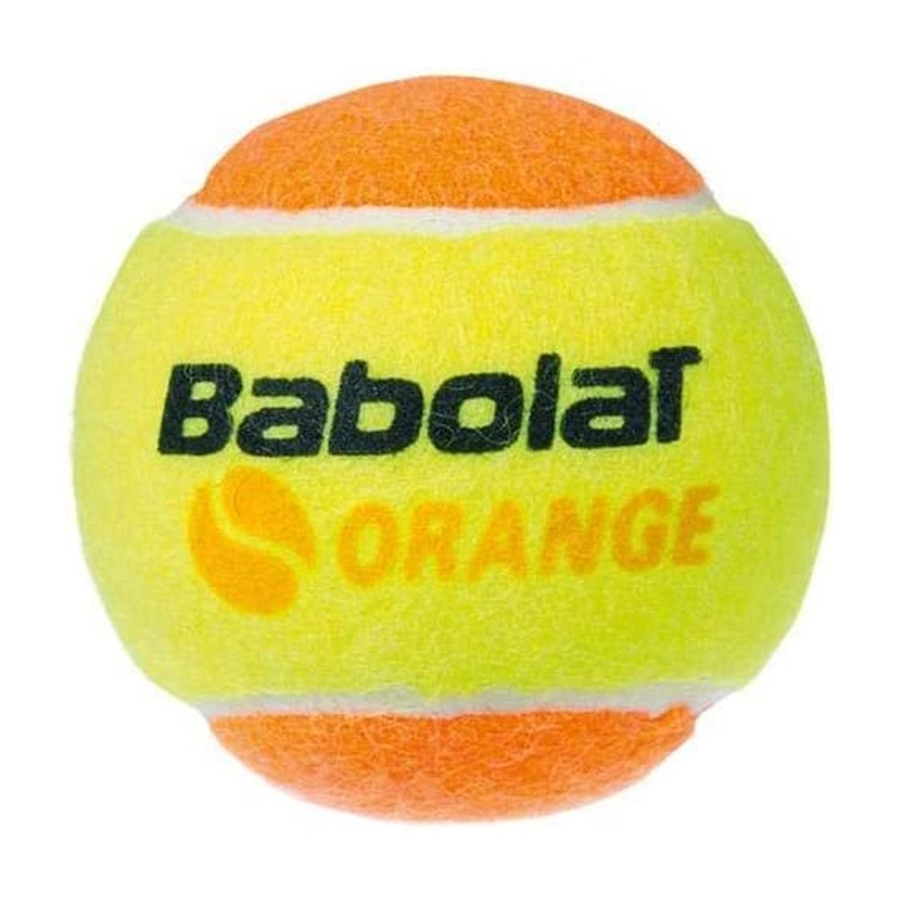 Babolat Play and Stay Orange Felt 3 Pack Tennis Balls