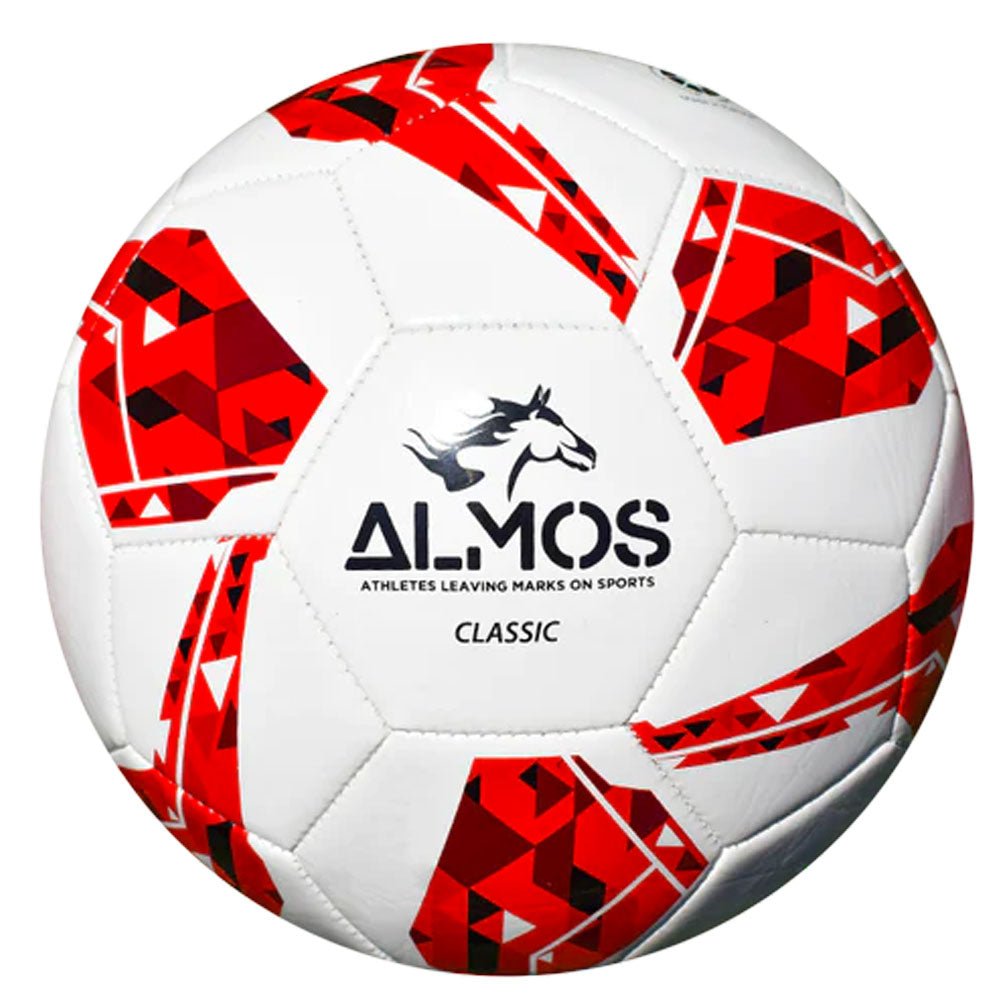 Almos CLASSIC 32P Soccer Ball - Red