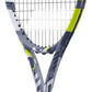 Babolat Evo Aero Lite Yellow Strung Tennis Racquet Bundled with an RH3 Club Essential Tennis Bag in Your Choice of Color