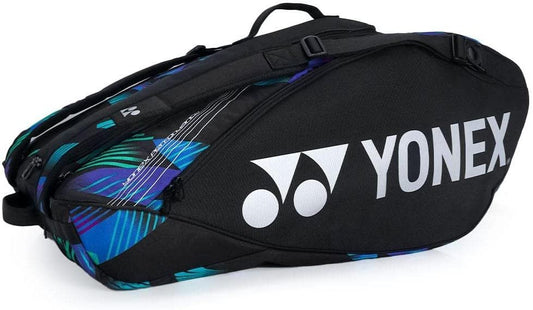 Yonex Pro Racquet Bag 12 Pack Wide (Green/Purple)