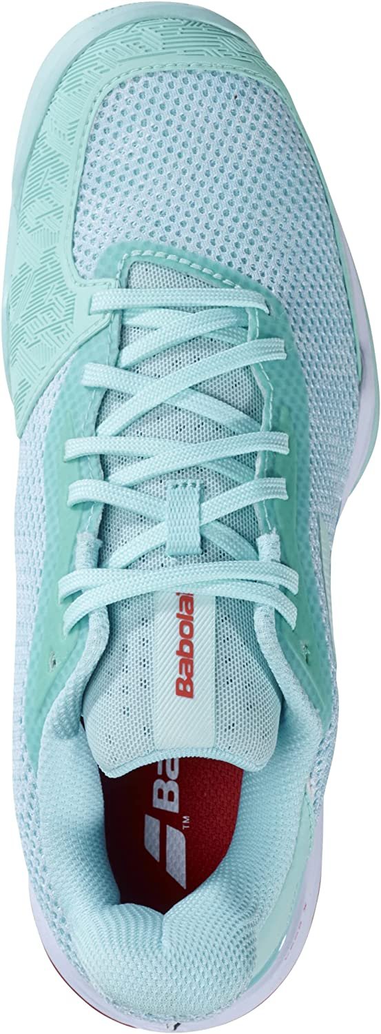 Babolat Women's Jet Tere All Court Tennis Shoe, YUCCA/WHITE